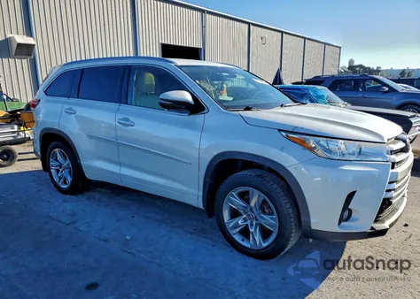 2018 Toyota Highlander Limited from USA, damaged, VIN 5TDDZRFH3JS488786